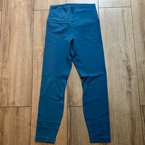 Blue lululemon align legging